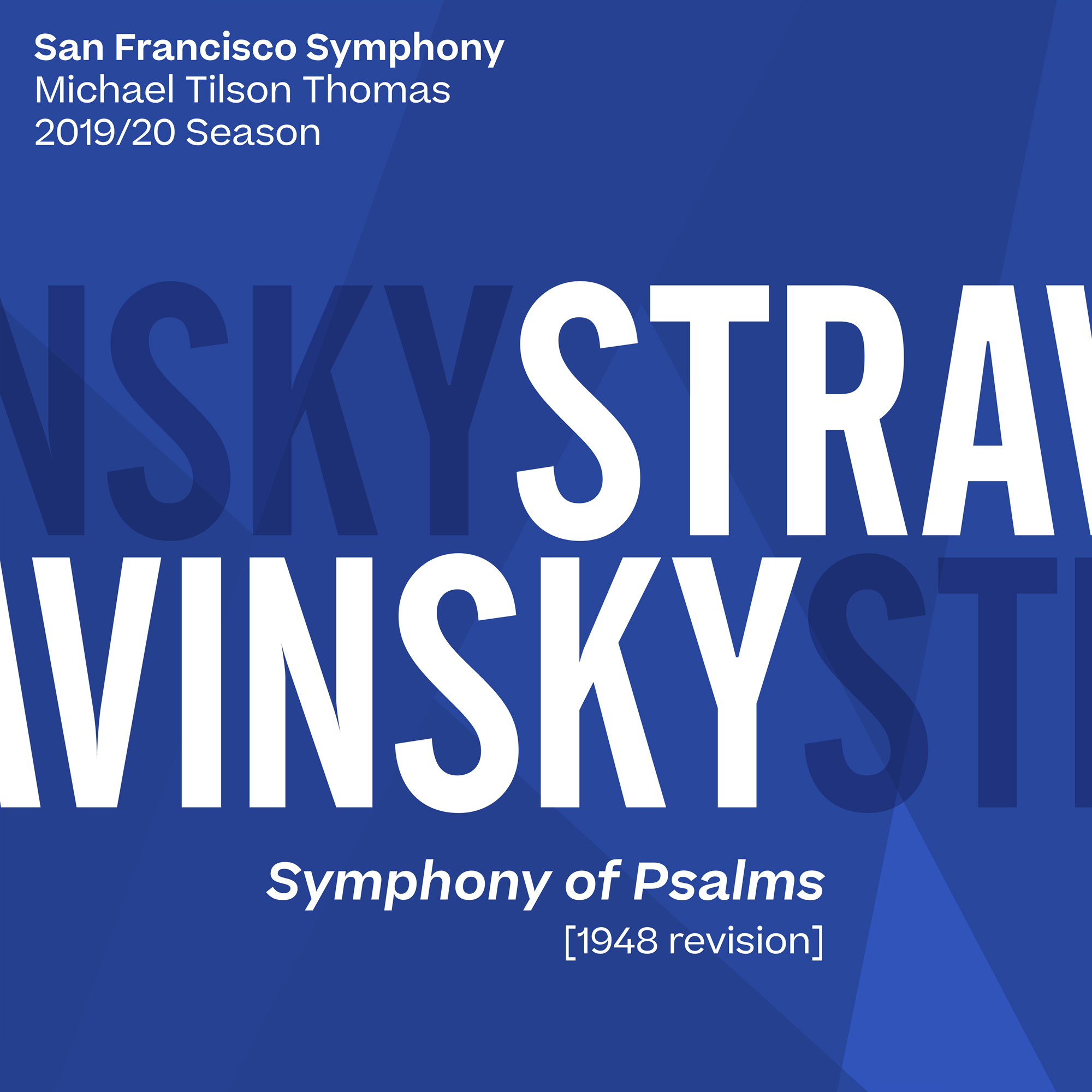 Stravinsky Symphony Of Psalms 1948 Revision Warner Classics 5076